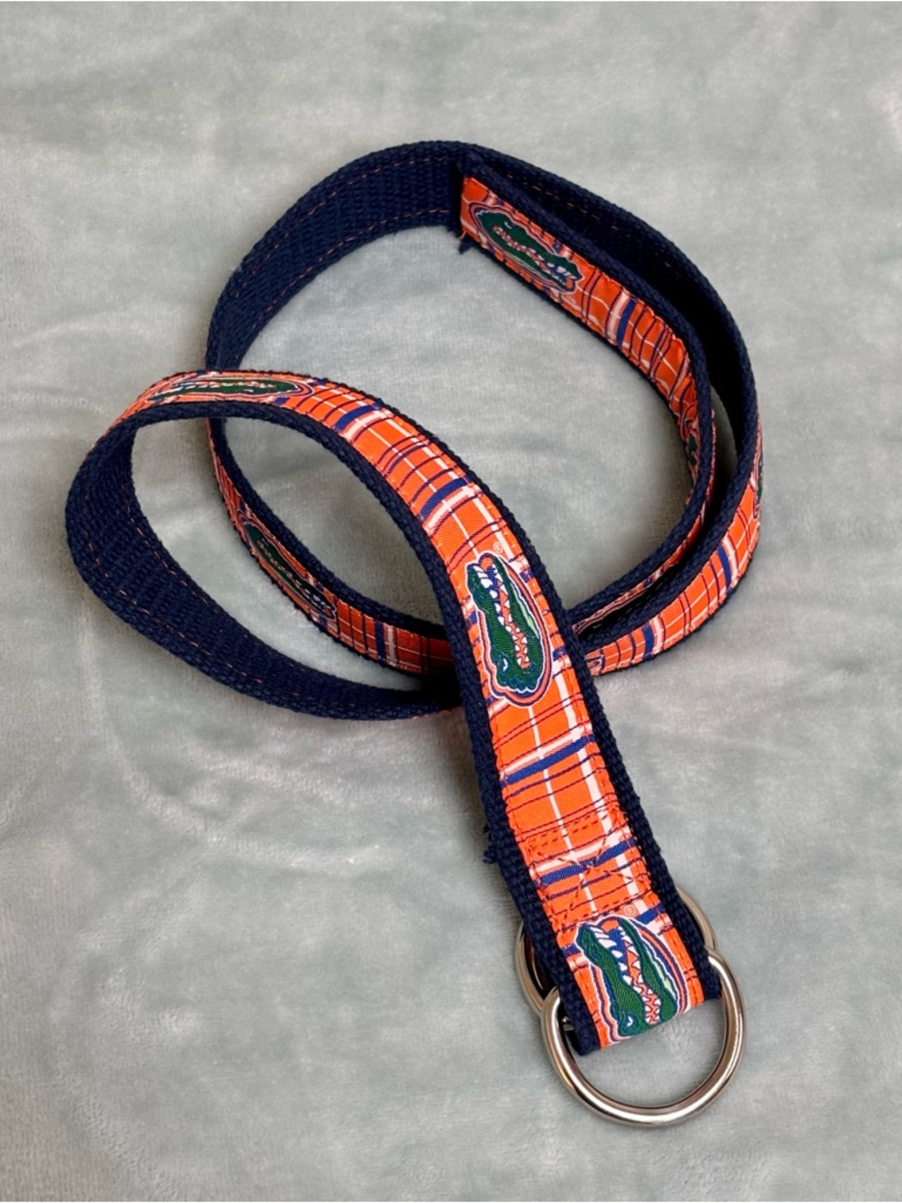Moon Shine D Ring Belt University of Florida Gators UF Size Small 36.5"
